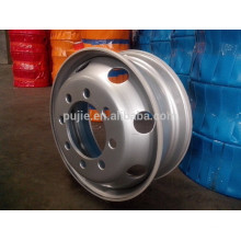 Tubeless Truck Steel Wheel Rim 22.5 * 7.5 Rueda de acero de la agricultura